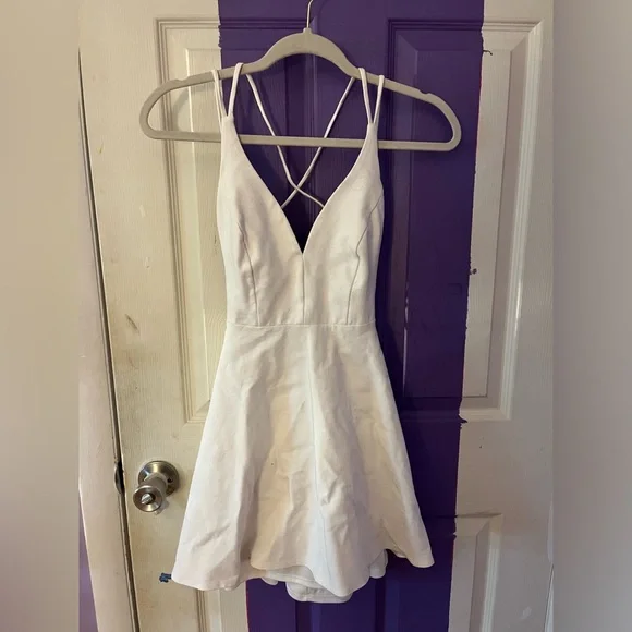 Lulus | Dresses | Lulus Backless Mini Dress White Size Small | Poshmark Lulus | Dresses | Lulus Backless Mini Dress White Size Small | Poshmark